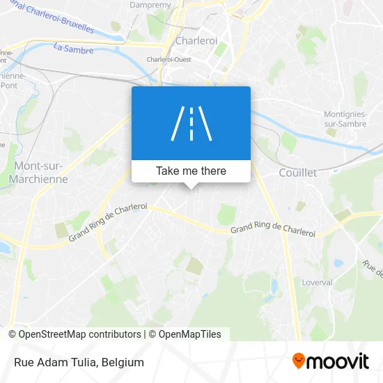 Adam Tulia Street map