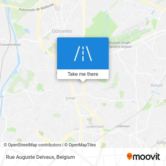 Auguste Delvaux Street map