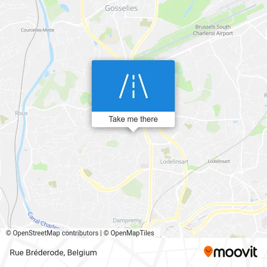 Bréderode Street map