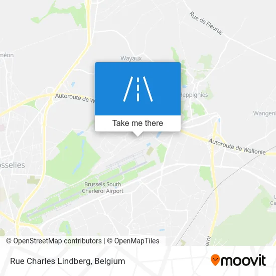 Charles Lindberg Street map