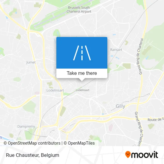 Chausteur Street map