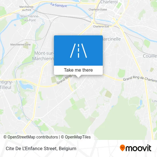 Cite De L'Enfance Street map