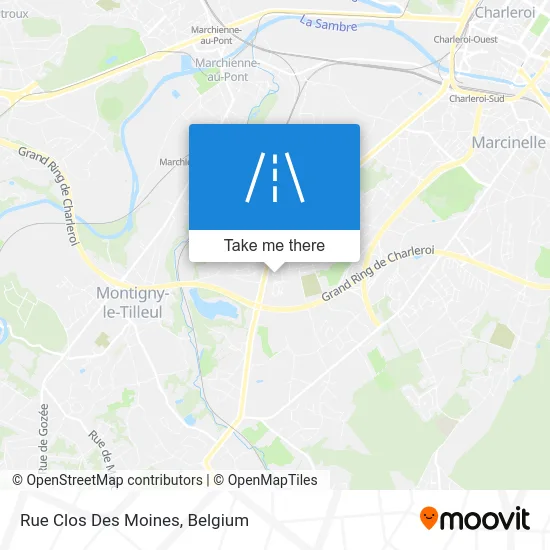 Clos Des Moines Street map