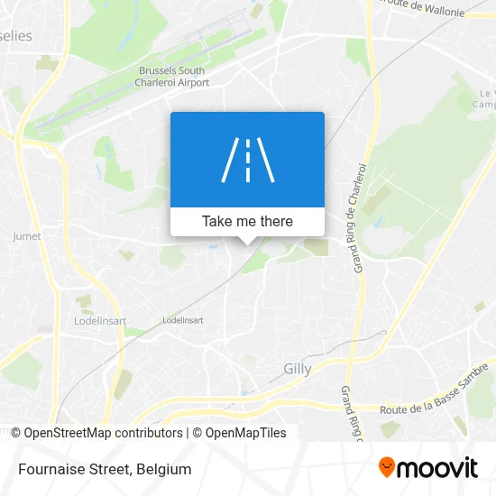 Fournaise Street map