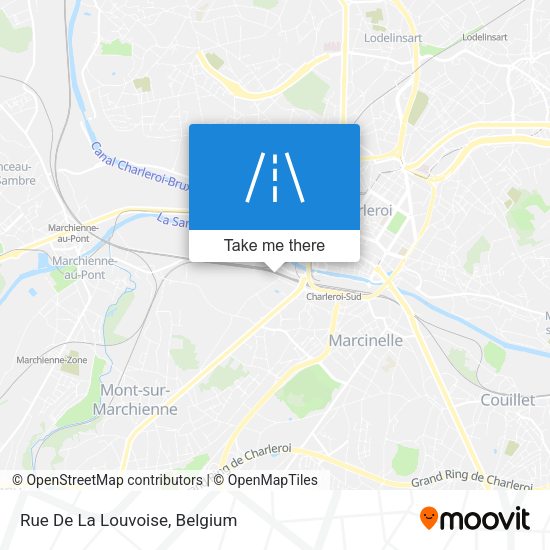 Rue De La Louvoise plan
