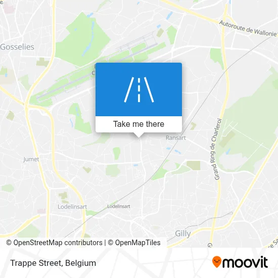 Trappe Street map
