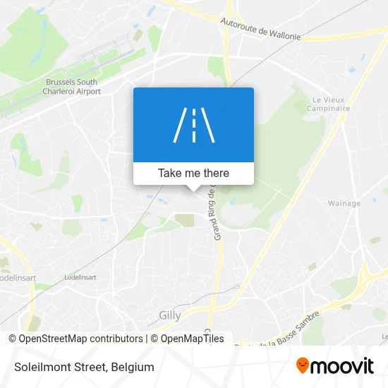 Soleilmont Street map