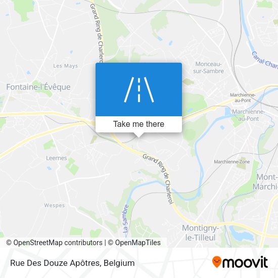 Rue Des Douze Apôtres map