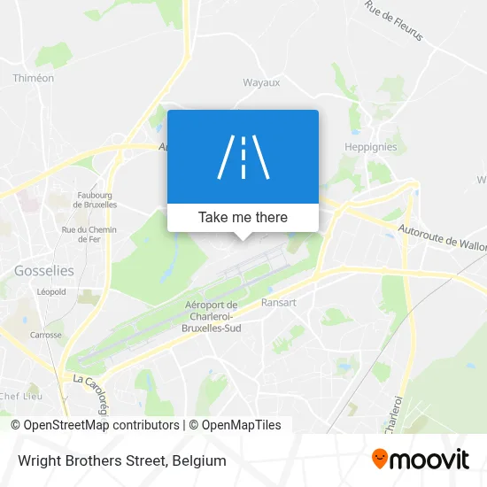 Wright Brothers Street map