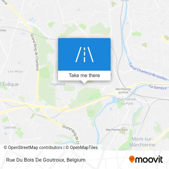 Rue Du Bois De Goutroux plan