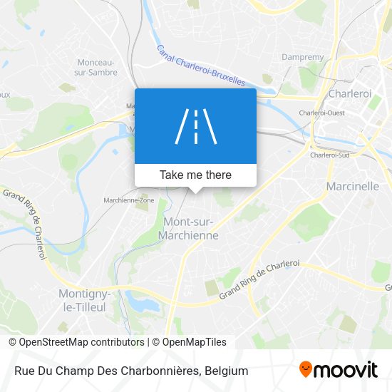 Rue Du Champ Des Charbonnières plan