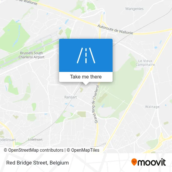 Red Bridge Street map