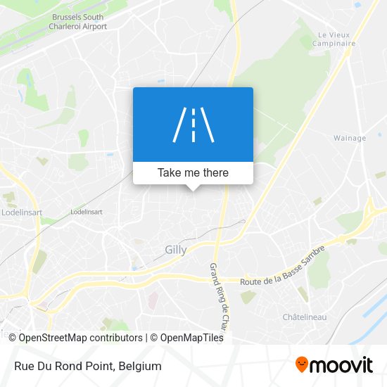 Rue Du Rond Point plan