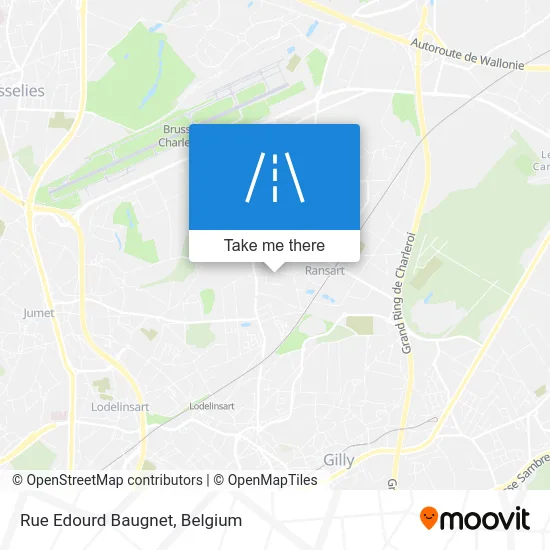 Edourd Baugnet Street map