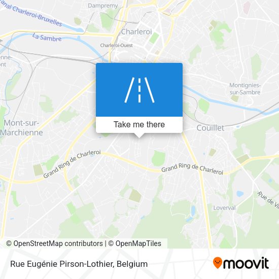 Rue Eugénie Pirson-Lothier map