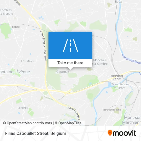 Filias Capouillet Street map