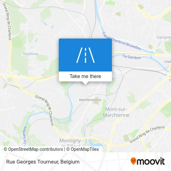 Georges Tourneur Street map