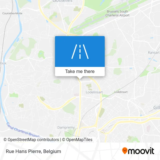 Hans Pierre Street map