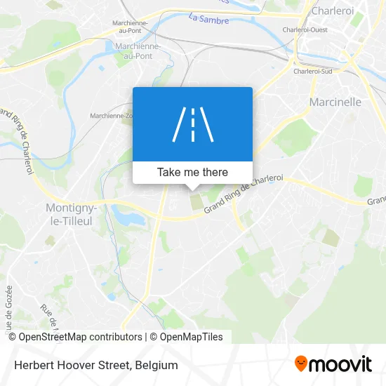 Herbert Hoover Street map