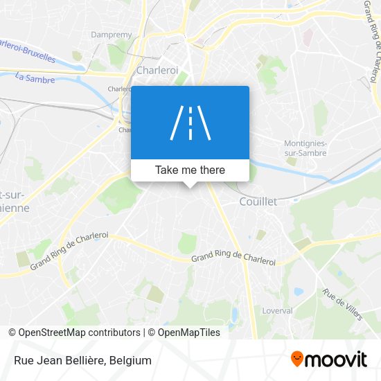 Rue Jean Bellière map