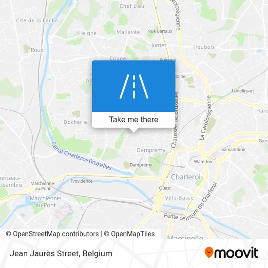 Jean Jaurès Street map