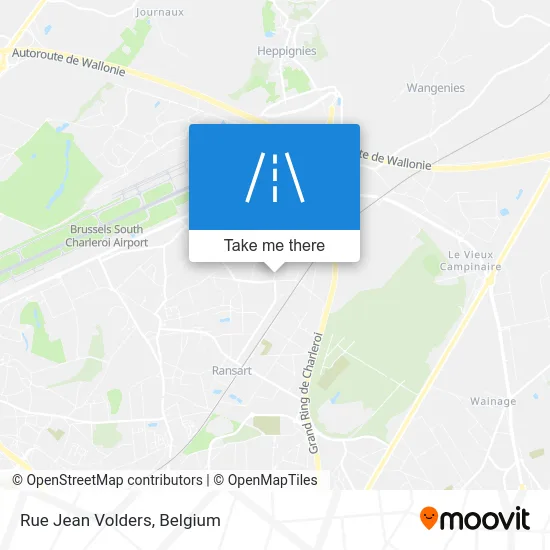 Jean Volders Street map