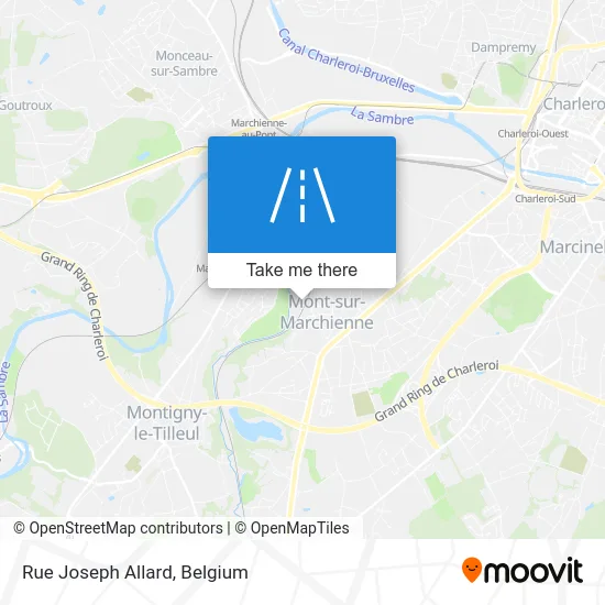 Joseph Allard Street map