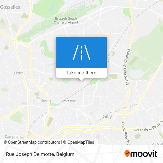 Joseph Delmotte Street map