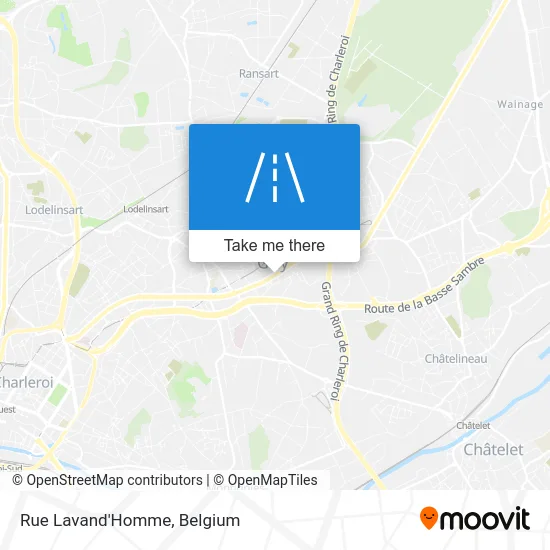 Lavand'Homme Street map