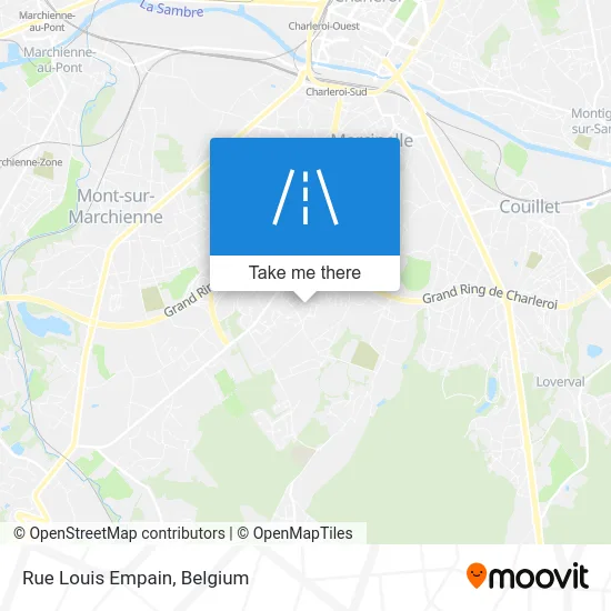 Louis Empain Street map