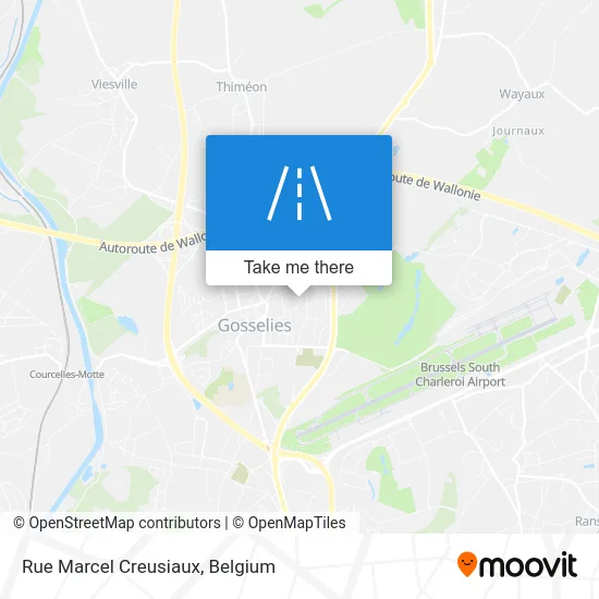 Marcel Creusiaux Street map