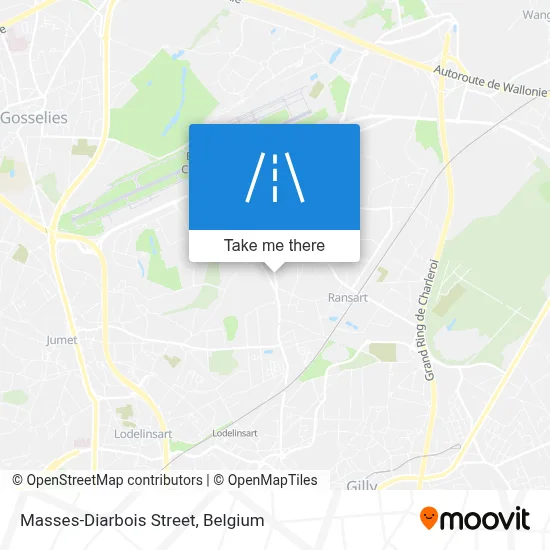 Masses-Diarbois Street map