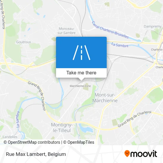 Rue Max Lambert map