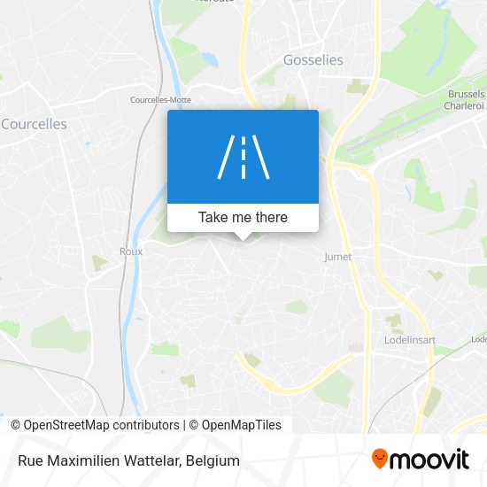 Rue Maximilien Wattelar plan