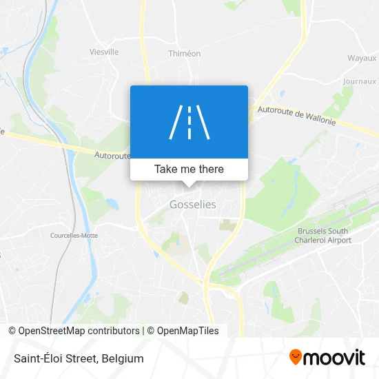 Saint-Éloi Street map