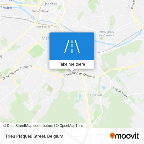 Trieu Plâqueu Street map