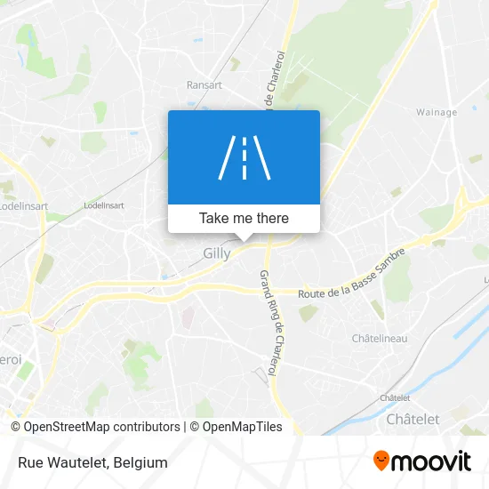 Wautelet Street map