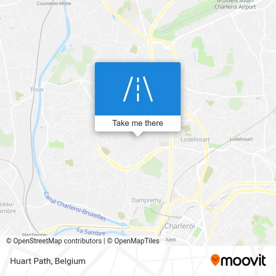 Huart Path map