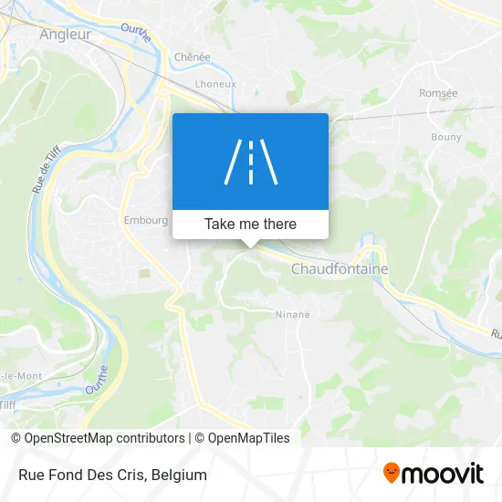 Fond Des Cris Street map