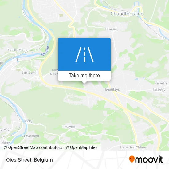Oies Street map
