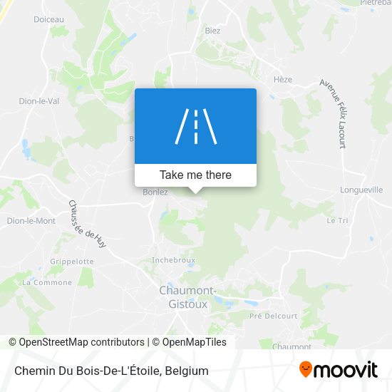 Chemin Du Bois-De-L'Étoile map