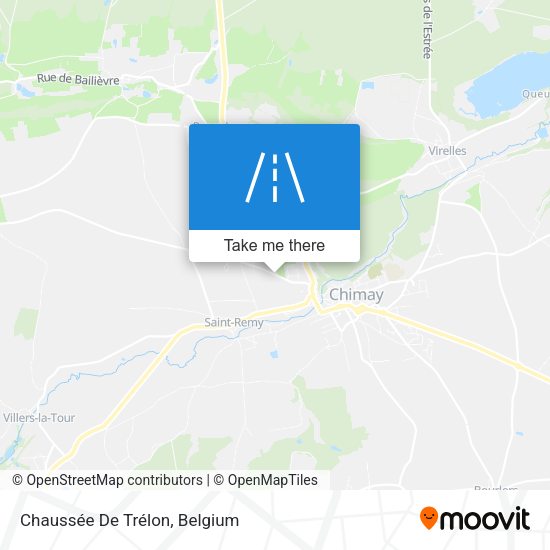 Chaussée De Trélon map