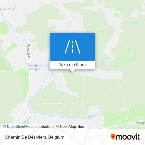Chemin De Désiviers plan