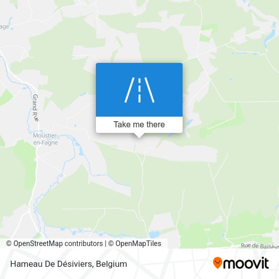Hameau De Désiviers map