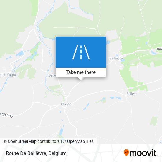 Route De Bailièvre map