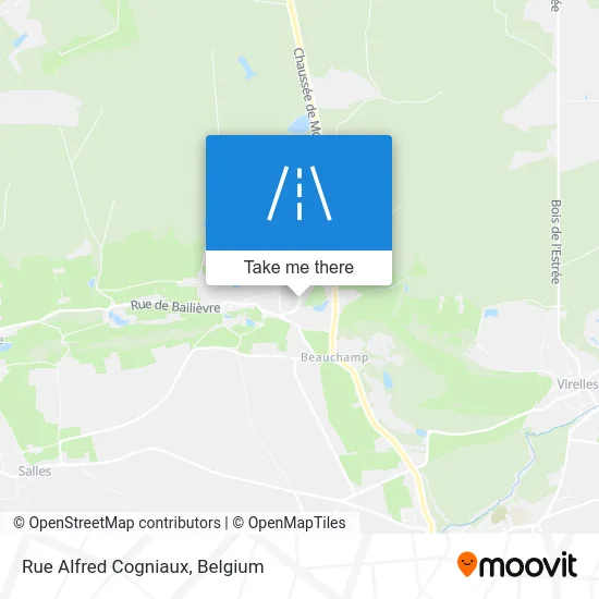 Alfred Cogniaux Street map