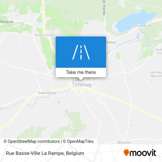 Rue Basse-Ville La Rampe plan