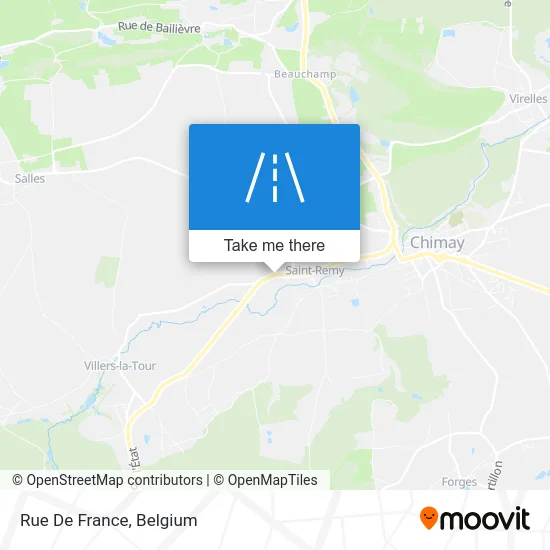 Rue De France map