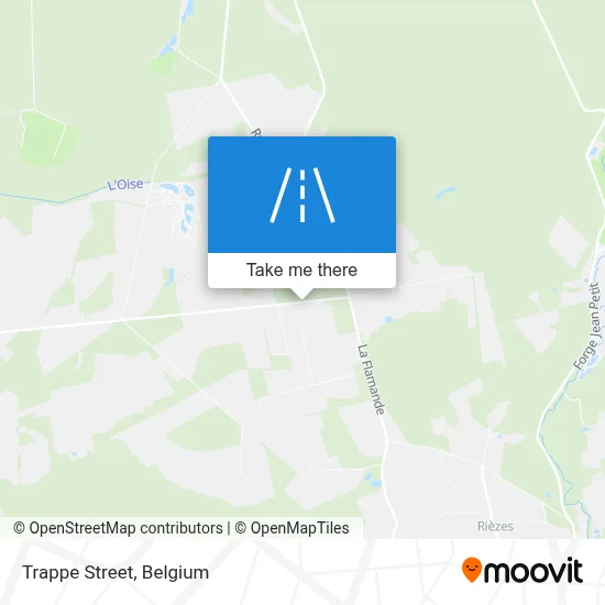 Trappe Street map