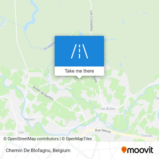 Chemin De Blofagnu plan
